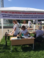 Специалисты ГУЗ «Саратовская городская поликлиника № 2» проверили здоровье у 125 жителей областного центра