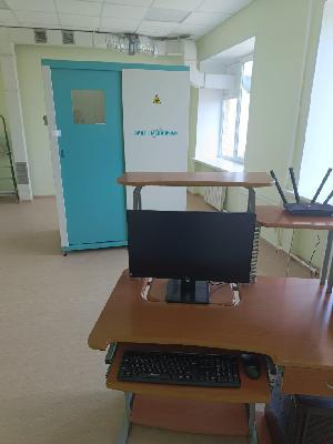 Завершена установка и настройка нового цифрового флюорографа в Петровской районной больнице.