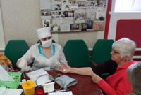 Пациенты городской поликлиники № 4 г. Энгельса приняли участие в проекте «Энгельс выбирает здоровье и долголетие!»