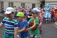 На летних площадках организована работа школ по здоровому образу жизни