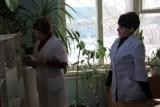 Сегодня главный врач ЦРБ Лысогорского района встретилась с сотрудниками участковой больницы с. Ш. Карамыш