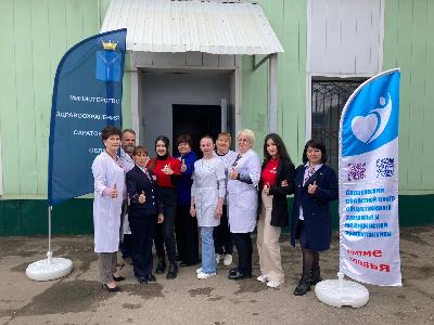 На территории Саратовской области продолжил свою работу совместный проект «Электричка здоровья»