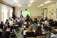 Ученики школы №8 города Саратова приняли участие в профилактической акции «Трезвый взгляд»