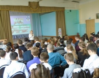 Энгельсские медики позвали школьников Краснокутского района в профессию