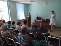 Специалисты «Областного госпиталя для ветеранов войн» рассказали жителям Марксовского района о профилактике деменции