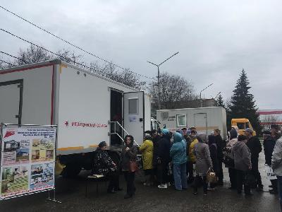 Более 400 петровчан смогли проверить свое здоровье в рамках акции «Поезд здоровья».