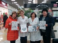В одном из торговых центров Балашова состоялась профилактическая акция «Новый год без ущерба здоровью»